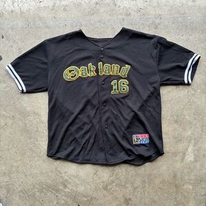 Oakland Athletic A’s Giambi #16 Baseball Jersey